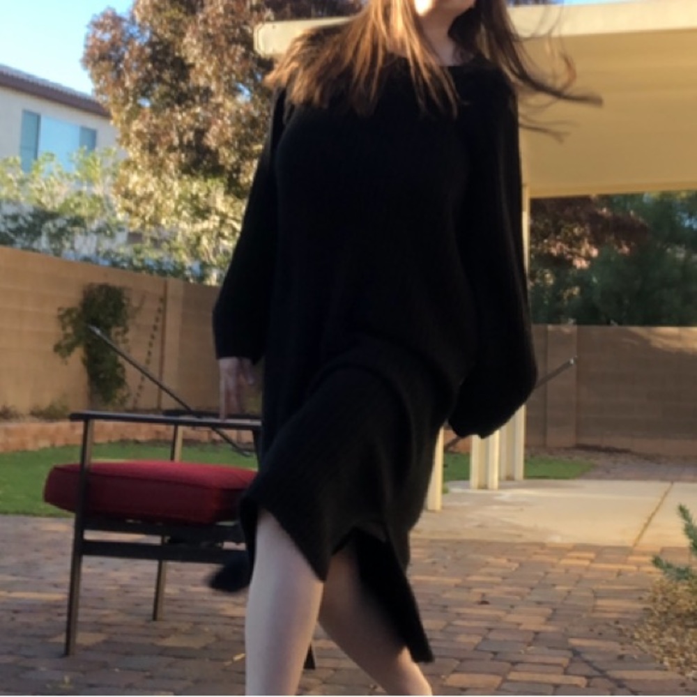 Black Sweater Dress